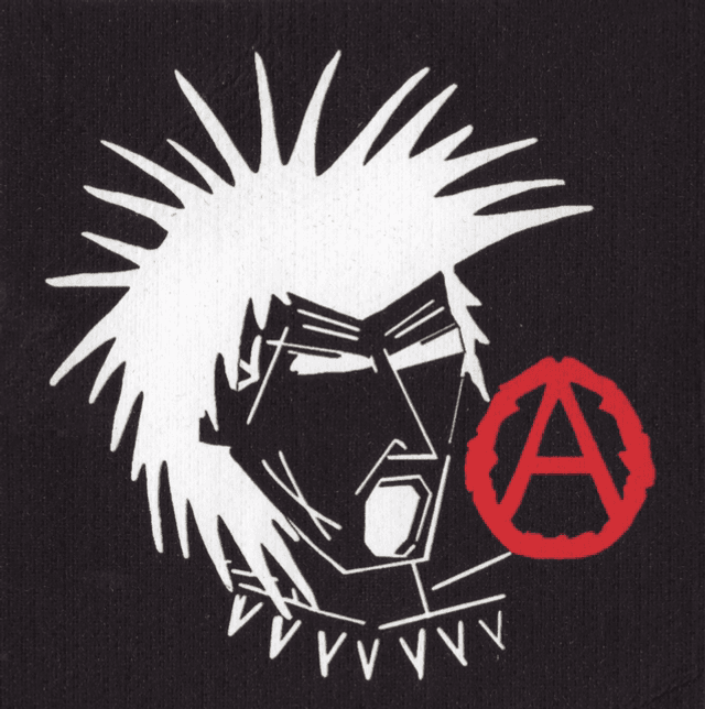 Asylum Man Small Sew On Patch
