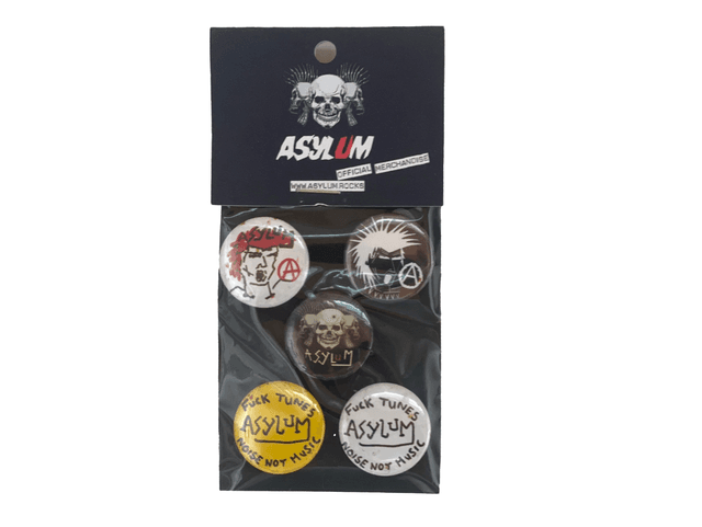 Early Asylum Badges